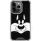 Looney Tunes Sylvester the Cat Black and White iPhone 16 Pro Clear Case